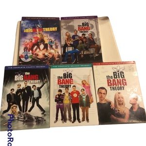 Big Bang Theory Series 1-5 DVDs , season 5 sealed, all tested